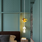 Lumendat Modern Art Deco Kids Resin Airplane Cloud 1/3 Light Chandelier For Dining Room Lumendat