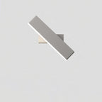 Modern Minimalist Rectangular Bar Aluminum Acrylic Rotatable LED Wall Sconce Lamp For Living Room Lumendat