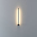 Modern Minimalist Aluminum Straigh Line LED Wall Sconce Lamp For Living Room