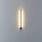 Modern Minimalist Aluminum Straigh Line LED Wall Sconce Lamp For Living Room