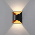 Modern Minimalist Solid Color Aluminum Square Outdoor Waterproof LED Wall Sconce Lamp Lumendat