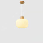Traditional Japanese Log Solid Wood Strip Glass Jar 1/2/3 Light Island Pendant Light For Living Room Lumendat