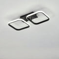 Nordic Simple Creative Square Combination Design LED Semi-flush Mount Light BulbSquare