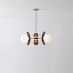 Modern Mid-century Acrylic Magic Bean Glass Shade 3/5/6/8-light Chandelier for Living Room BulbSquare