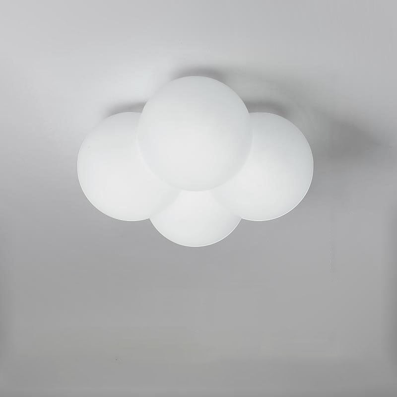 Lumendat Modern Minimalist Flower Bubble LED Kids Flush Mount Ceiling Light Lumendat