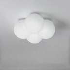 Lumendat Modern Minimalist Flower Bubble LED Kids Flush Mount Ceiling Light Lumendat
