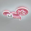 Lumendat Cartoon Creative Minnie LED Kids Flush Mount Ceiling Light Lumendat