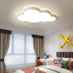Lumendat Contemporary Creative Kids Cloud Iron Acrylic PMMA LED Flush Mount Ceiling Light For Bedroom Lumendat