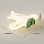 Lumendat Modern Simplicity Kids Iron PE Plane LED Flush Mount Ceiling Light For Bedroom Lumendat