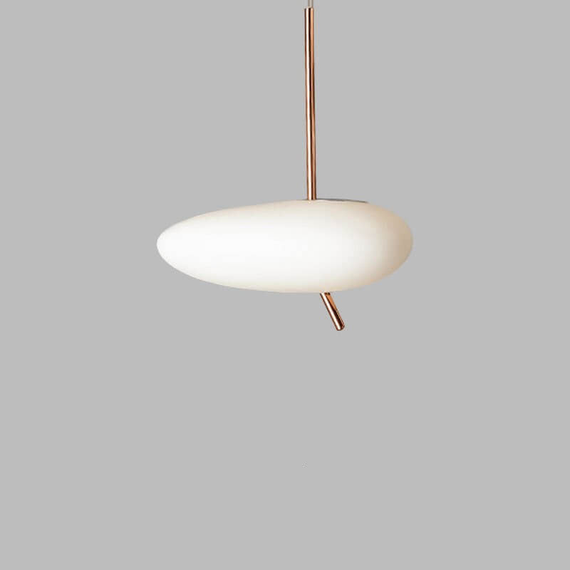 Contemporary Nordic Iron Pebbles LED Pendant Light for Bedroom