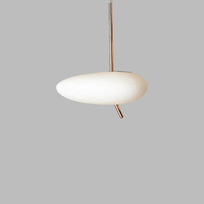 Contemporary Nordic Iron Pebbles LED Pendant Light for Bedroom