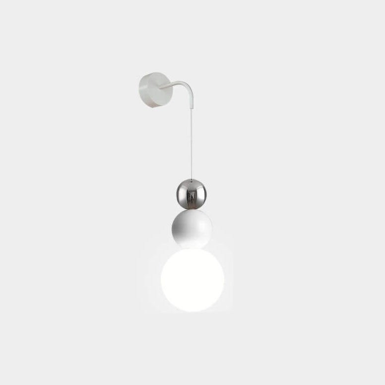 Modern Minimalist Personality Iron Gourd 1-Light Wall Sconce Lamp Lumendat