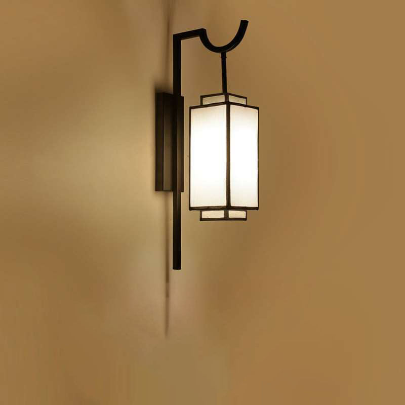Modern Light Luxury Vintage Iron Cloth 1-Light Wall Sconce Lamp Lumendat