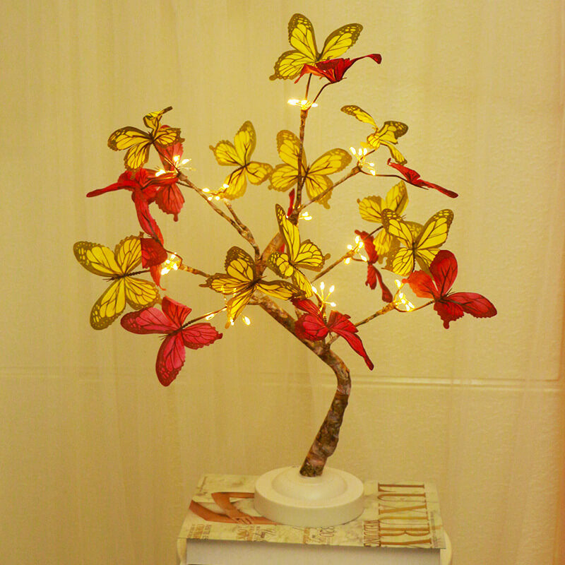 Creative Butterfly LED Tree Light Table Lamp Lumendat
