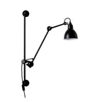 Industrial Vintage Iron Long Pole Swing Arm 1-Light Wall Sconce Lamp