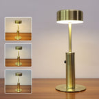 Creative Retro Cylindrical LED Charging Night Light Table Lamp Lumendat