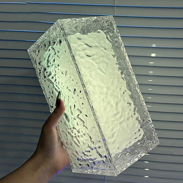 Creative Ice Cube Acrylic RGB LED Decorative Table Lamp Lumendat