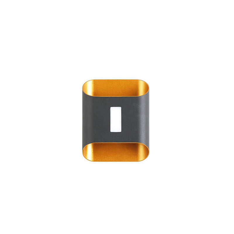 Modern Aluminum Lens Outdoor Waterproof Patio LED Wall Sconce Lamp Lumendat