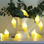 Modern Creative Ice Cream Children LED USB Battery Decoration String Lights Lumendat