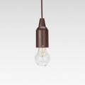 Retro Portable Waterproof Wood Round Cone Battery USB 1-Light Camping Outdoor Light Lumendat