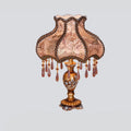 European Luxury Fabric Lace Resin 1-Light Table Lamp Lumendat