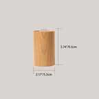 Modern Simple Wooden Cylindrical USB LED Table Lamp Lumendat