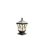 Modern Vintage Waterproof Patio Solar Outdoor Column Head Light Lumendat