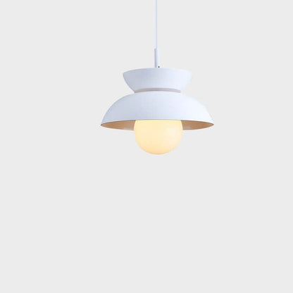 Nordic Minimalist Color Solid Aluminum 1-light Pendant Light