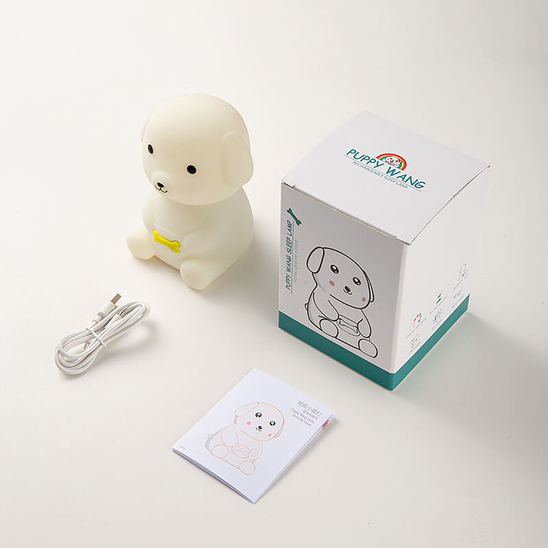 Lumendat Creative Silicone Puppy LED Night Light Table Lamp Lumendat