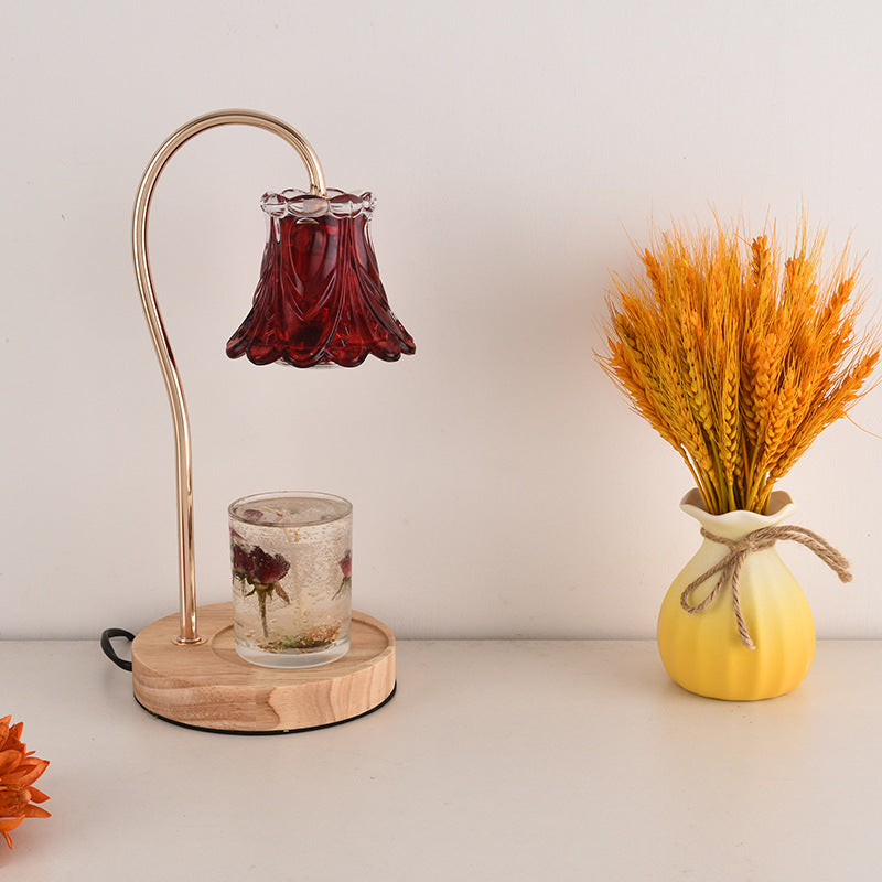 Nordic Classical Bellflower 1-Light Melting Wax Table Lamp Lumendat