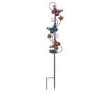 Solar Iron Hummingbird Butterfly Dragonfly Garden Lawn Landscape Light Lumendat