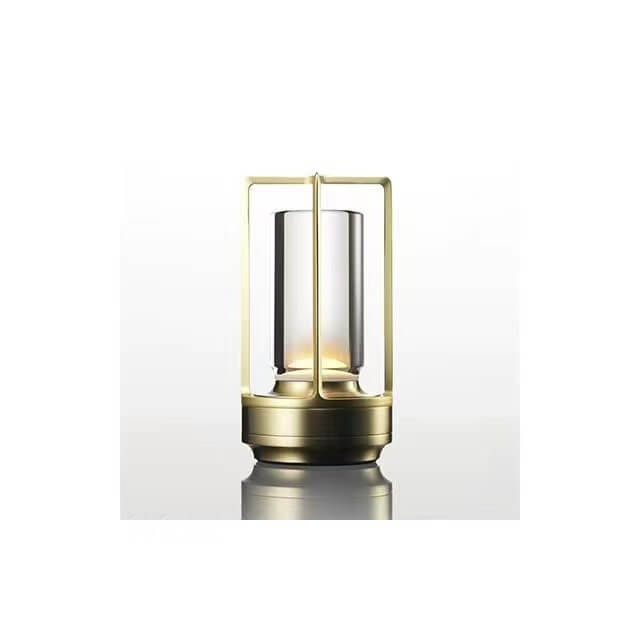 Nordic Vintage Aluminum Acrylic USB Rechargeable Night Light Table Lamp Lumendat