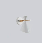 Nordic Simple Horn Shade 1-Light Wall Sconce Lamp Lumendat