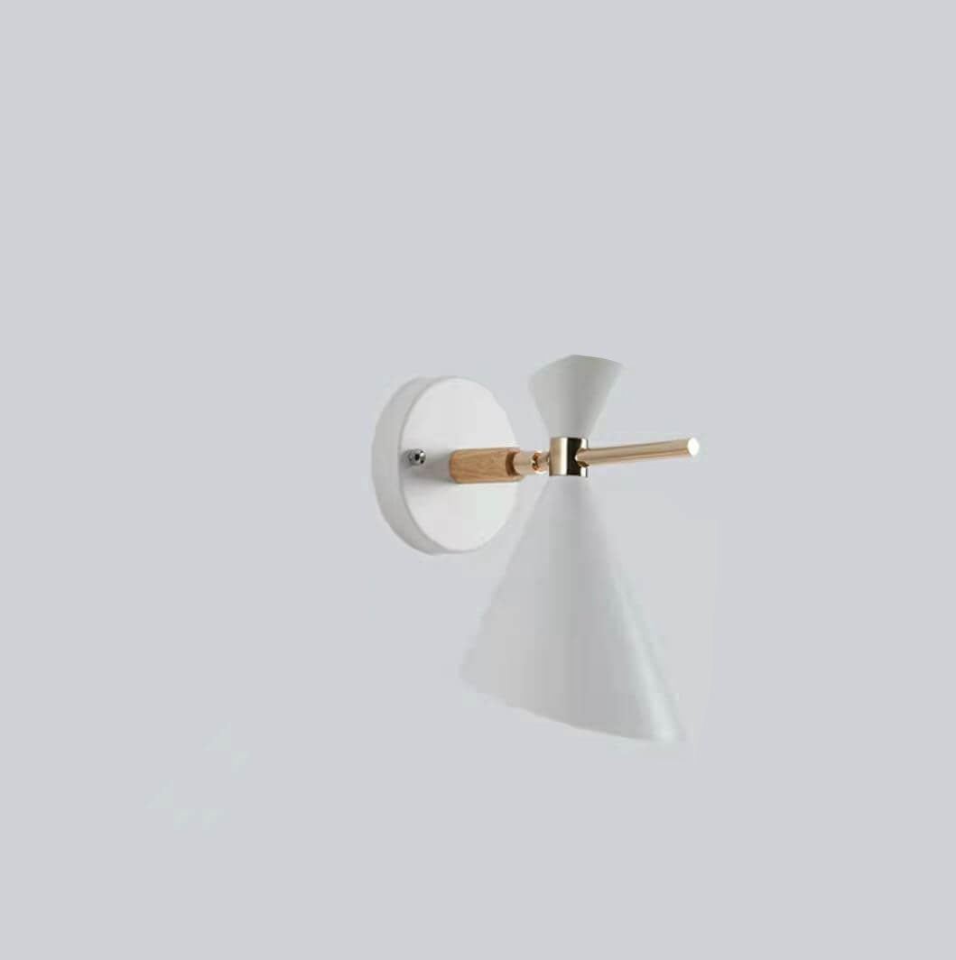 Nordic Simple Horn Shade 1-Light Wall Sconce Lamp Lumendat