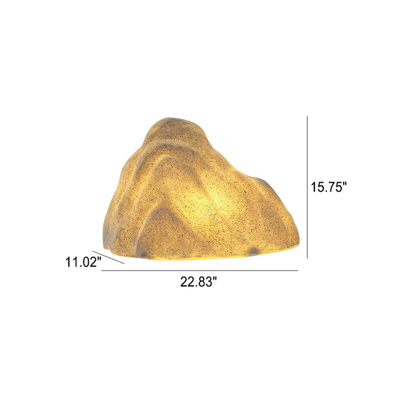 Modern Stone Rockery Outdoor Waterproof LED Garden Landscape Light Lumendat