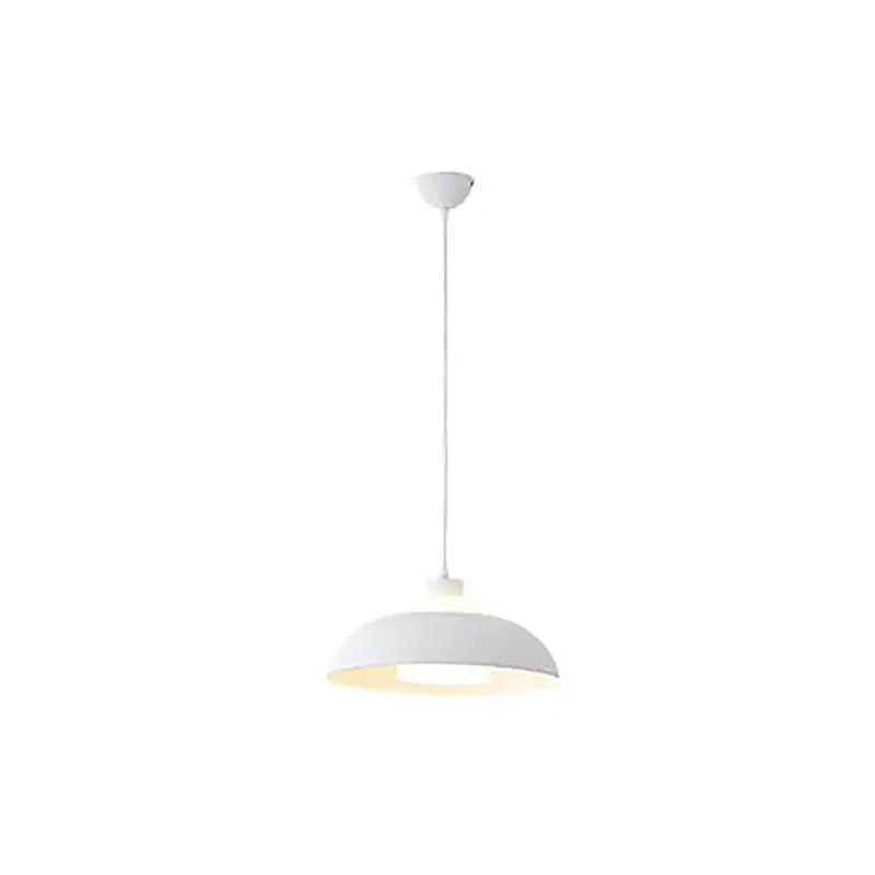 Modern Solid Color Macaron Acrylic Aluminum 1-light Pendant Light BulbSquare