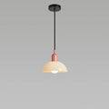 Modern Minimalist Glass Hemisphere 1-light Pendant Light BulbSquare