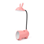 Cartoon Creative Rabbit LED Touch USB Pen Holder Desk Lamp Lumendat