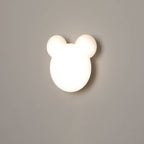 Lumendat Cartoon Minimalist Bear Shape LED Wall Sconce Lamp Lumendat