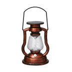 Solar Retro Kerosene Lamp Horse Lamp LED Outdoor Garden Patio Decoration Portable Flame Candle Light Lumendat