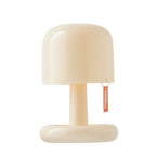 Modern Minimalist Decorative Mushroom Plastic USB LED Table Lamp Lumendat