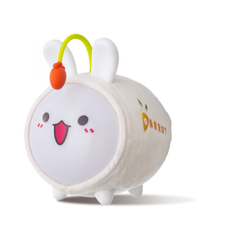 Lumendat Modern Creative Plush Doll Rabbit Colorful Remote Control Pat Night Light Table Lamp Lumendat