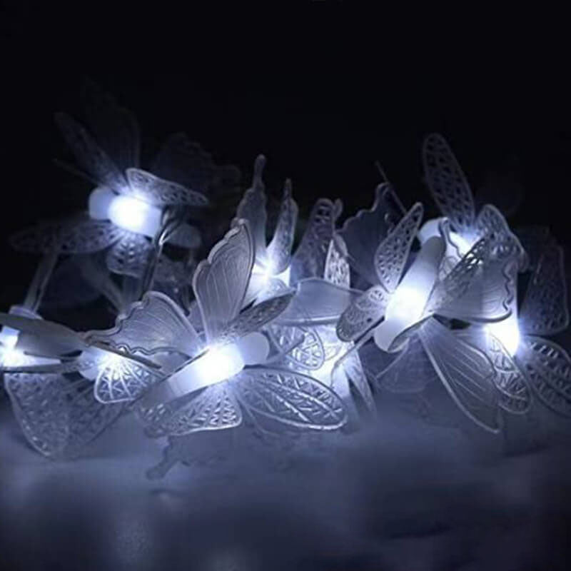 Modern Creative Butterfly Outdoor Patio Garden LED String Lights Lumendat