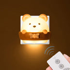 Lumendat Cartoon ABS Creative Bear LED Night Light Wall Sconce Lamp Lumendat
