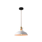 Modern Minimalist Macaroon Iron 1-light Pendant Light BulbSquare