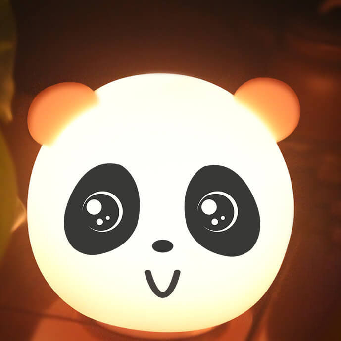 Lumendat Cartoon Animal Colorful Silicone LED Night Light Table Lamp Lumendat