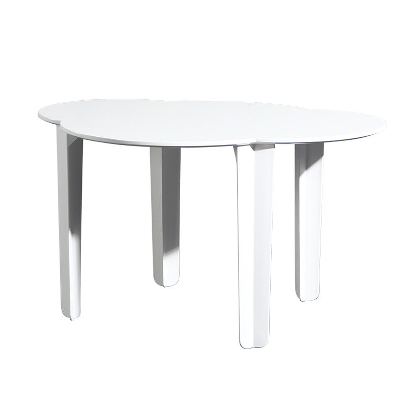 Lumendat Modern Minimalist Plastic Cloud Design Four Legs Kids Table For Living Room Lumendat