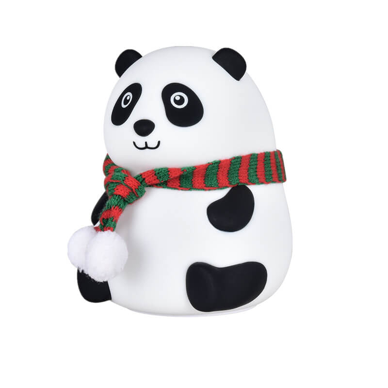 Lumendat Childlike Cartoon Mini Panda Silicone LED Night Light Table Lamp Lumendat