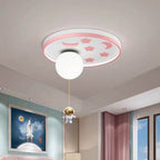 Lumendat Modern Creative Simple Acrylic Cartoon Starry Sky LED Flush Mount Ceiling Light Lumendat