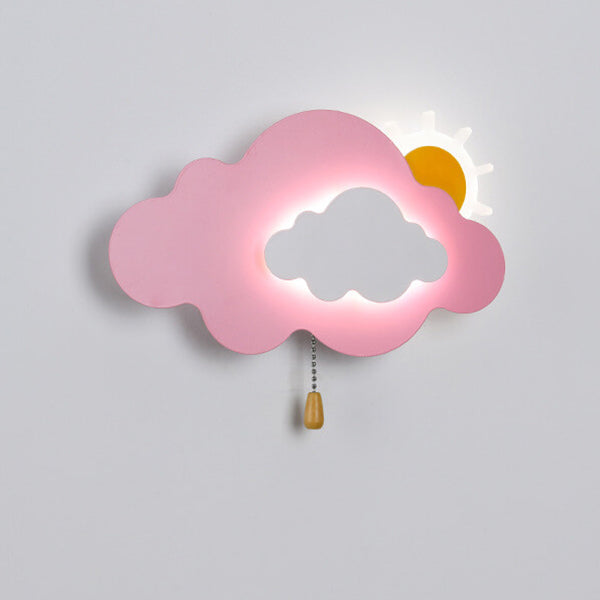 Lumendat Cartoon Creative Clouds Acrylic LED Wall Sconce Lamp Lumendat